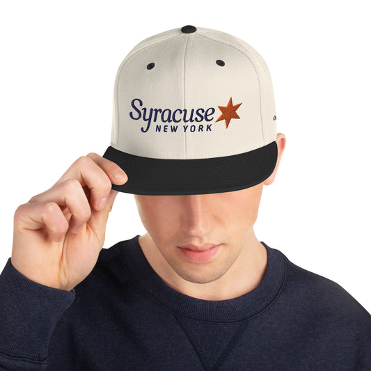 Syracuse Logo Unisex Snapback Syracuse Hat