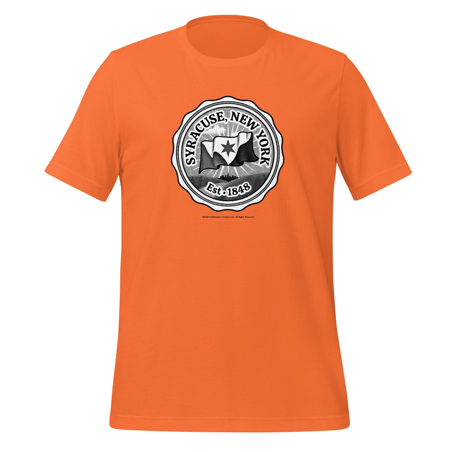 Engraved Crest Syracuse T-shirt
